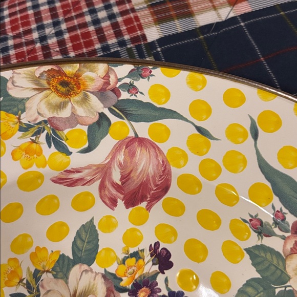 Mackenzie-Child’s large enamel buttercup bowl - retired - Picture 9 of 10